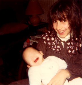 my sister and I