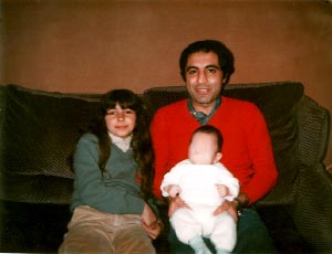 my sister and Dad